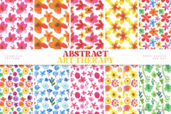 Abstract art therapy art Digital Paper Set - Scrapbook Paper Product Image 1
