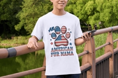 America Mama Patriotic Mom Quotes &amp; Family Pride PNG Pack Product Image 6