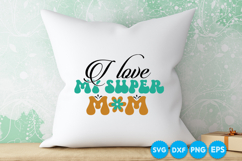 Mother's day retro SVG Design, Mom design Product Image 7