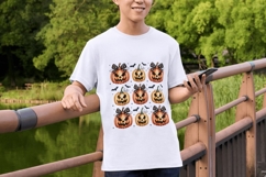 Vintage Ghost and Jack Halloween PNG Bundle Product Image 6