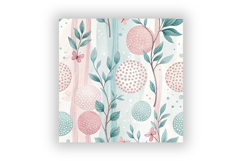 Pastel Abstract Seamless Patterns, Candy Color Stripes Product Image 6