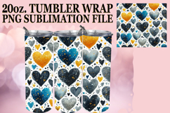 Joyful Adventures 20oz tumbler wrap, Heart Product Image 1