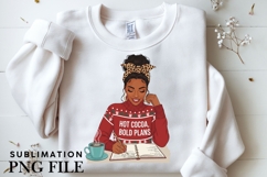 Christmas motivational women png design for T-shirts Product Image 3