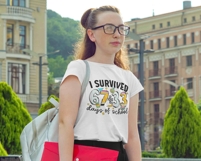 I Survived 67 33 Days Of School PNG, 100 Days Of School Product Image 2