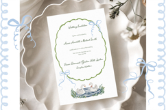 Italian Watercolor Wedding Clipart Set Product Image 5