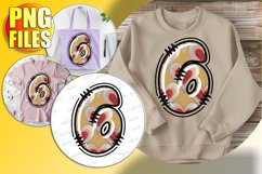 6 Doodle Letter Valentine Bright Sweet Design! Product Image 1
