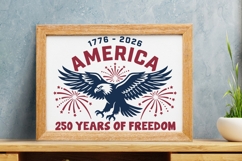 250 Years Of Freedom Svg, America 250 Years Anniversary Svg. Product Image 7