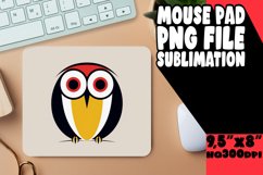 Owl-Themed Sublimation Mouse Pads - Variety of Styles Product Image 1