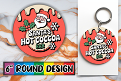 Joyful Sublimation Circle Designs PNG, Holiday Product Image 1