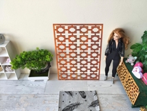 Dressing screen dollhouse miniature furniture partition Product Image 6