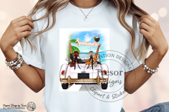 Summer Girls Road Trip Design | Beach Vacation Best Friends Product Image 11