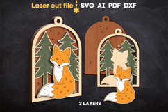 Christmas Tree Toys Bundle SVG laser cut files for Glowforge Product Image 6
