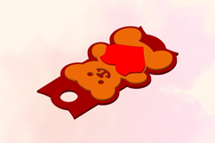 Bear with a Heart, 40 OZ Tumbler, STL File for 3D Printing Product Image 5