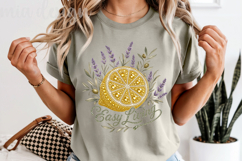 Rhinestone Lemon PNG Easy Living Mediterranean Sublimation Product Image 5