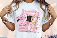 PInk Luxury Hair Salon Sublimation Beauty Tools Glam Design Product Image 5
