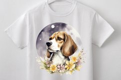 Beagle Dog Watercolor Sublimation Bundle Png Product Image 6