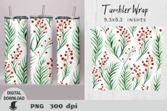 Christmas Tumbler Wrap, Christmas sublimation, Christmas Product Image 1