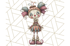 Creepy Dolls Clipart PNG Haunted Toy Characters Product Image 2