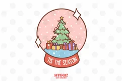 Tis the Season Sublimation | Retro Christmas PNG Product Image 1