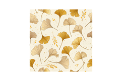 Autumn Wedding Pressed Flowers Seamless Pattern Product Image 6
