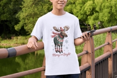 Vintage Christmas Animal PNG Bundle Product Image 6