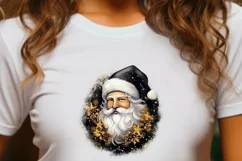 Christmas PNG Designs - Santa Claus Face Sublimation Designs Product Image 5