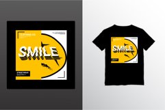 Smile writing design, suitable for screen printing t-shirts Product Image 1