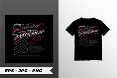 Streetwear t-shirt design, suitable for screen printing Product Image 1