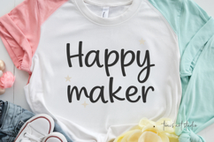 Happy Maker Font Quirky Handwritten Font, Cute Cricut Font Product Image 6