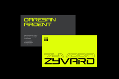 BERSAN Futuristic Modern font Product Image 6