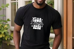 Gildan 64000 Tshirt Mockup, Black Tshirt Mockup 64000 Product Image 1
