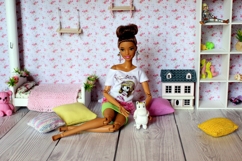 Roses wallpaper pink dollhouse nursery download file flowers Product Image 6