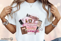 Boss Babe Glam Fashion Books Heels PNG Luxury Style Art Product Image 7