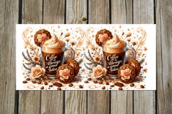 Watercolor Coffee | 4 Mug sublimation designs PLUS2 Product Image 2