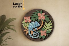 Jungle Animals Bundle SVG laser cut file for Glowforge Product Image 6
