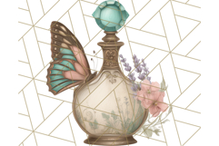 Vintage Butterfly PNG Clipart, Fairytale Cottagecore Images Product Image 2