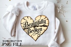 Beautifully broken png design for T-shirts Product Image 3