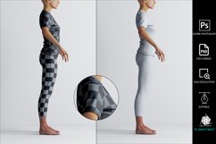 Female T-shirt Mockup Product Image 11