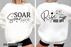 Motivational Quotes Front And Back SVG Bundle Product Image 7