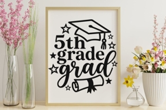 5th Grade Grad Svg, Middle School Svg, Graduation Svg. Product Image 7