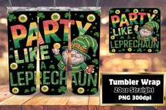 Sublimation Graphics for 20oz Tumblers , St Patrick Product Image 1