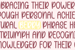 Berry Parfait Cute Handwritten Font Product Image 6