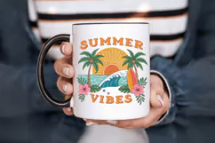 Summer vibes PNG, Beach PNG Sublimation Design Product Image 6