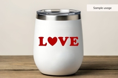 LOVE SVG Bundle, Love Word SVG, Valentine SVG Product Image 4