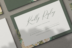 wedding card invitation with creamy color roses flower Product Image 6