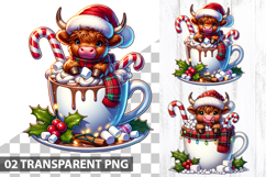 Christmas Sublimation Clipart Bundle - Christmas PNG files Product Image 7