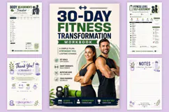 30-Day Fitness Transformation Workbook Product Image 6
