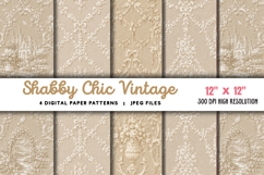 Shabby Chic Vintage Bridal White JPG Product Image 1
