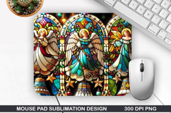 Christmas Mouse Pad Sublimation, Christmas Mouse Pad PNG Product Image 1
