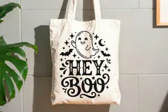 Hey Boo Svg, Funny Halloween Svg, Kids Halloween Svg. Product Image 7